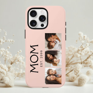 Mom Established Typography Blush Pink 3 Foto iPhone 16 Pro Hülle