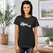 Mom Established Typography New Mom Gift