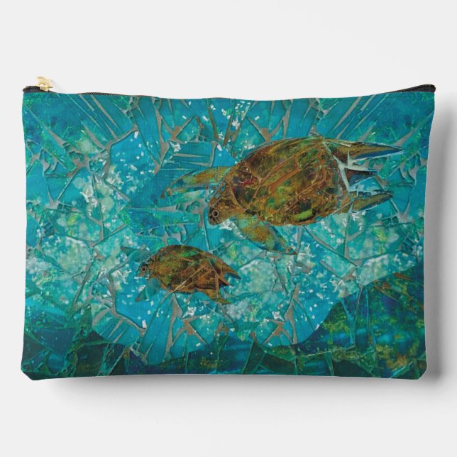 Mom - Forever in Our Hearts Accessory Pouch Zubehörtasche (Vorderseite)