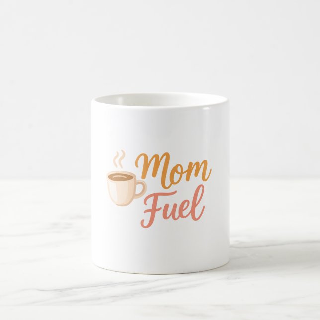 Mom Fuel Coffee Mug for Moms Kaffeetasse (Mittel)