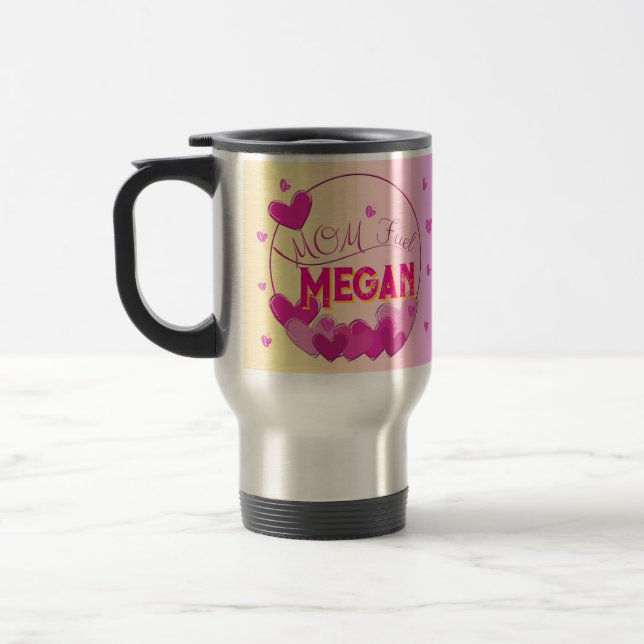 'Mom Fuel coffee " Reisebecher (Links)