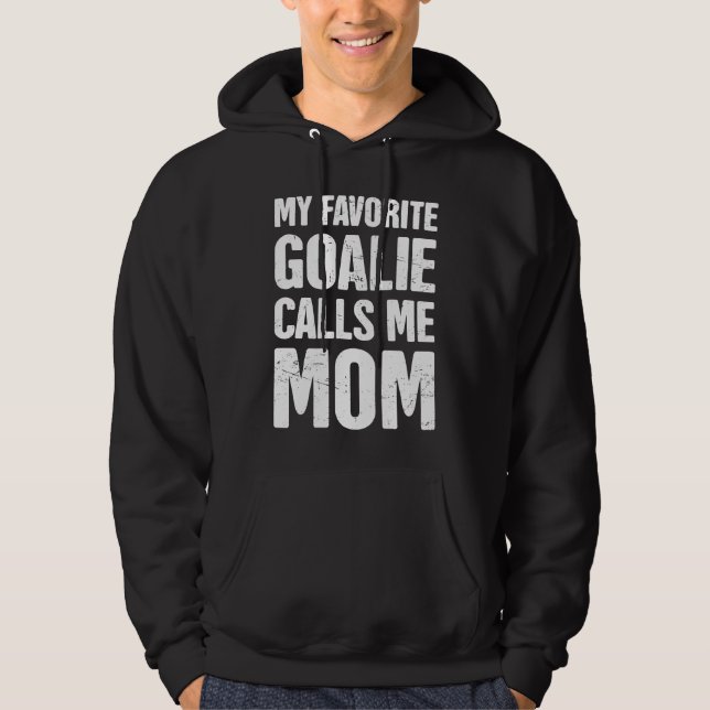 Mom  Funny Lacrosse Player  Box & Field Lacrosse G Hoodie (Vorderseite)