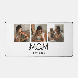 Mom hat Skript 3 Foto erstellt Schreibtischunterlage