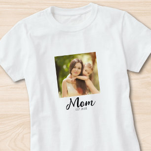 Mom hat Skript Foto erstellt  T-Shirt