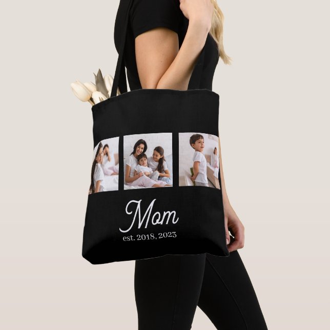 Mom hat Skript Schwarz 3 Foto (Von Nahem)