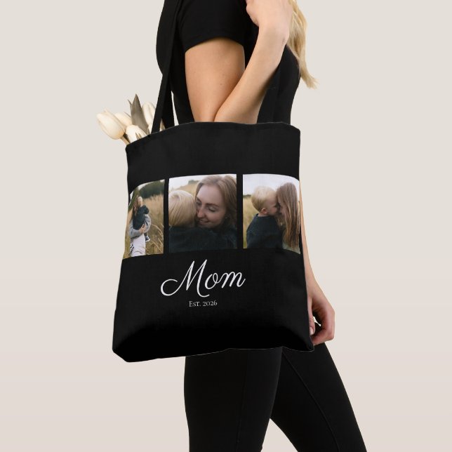 Mom hat Skript Schwarz 3 Foto (Von Nahem)