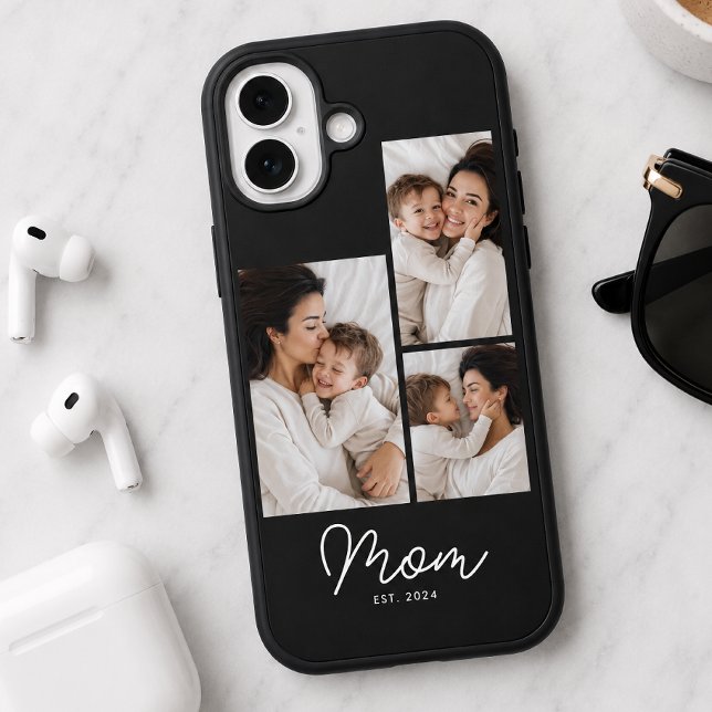 Mom hat Skript Schwarz 3 Foto Case-Mate iPhone Hülle (Von Creator hochgeladen)