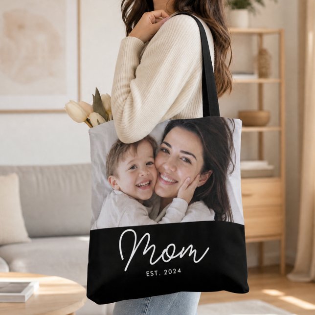 Mom hat Skript Schwarz Foto (Von Creator hochgeladen)
