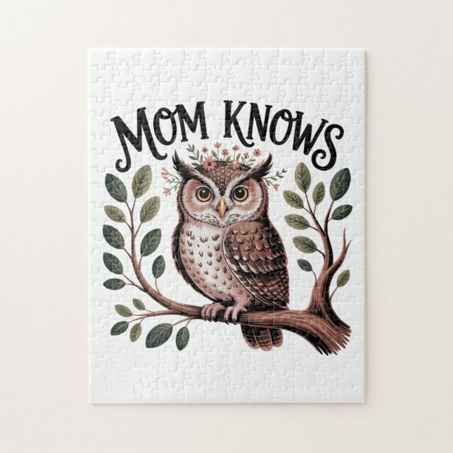 Mom Knows﻿ Puzzle (Vertikal)