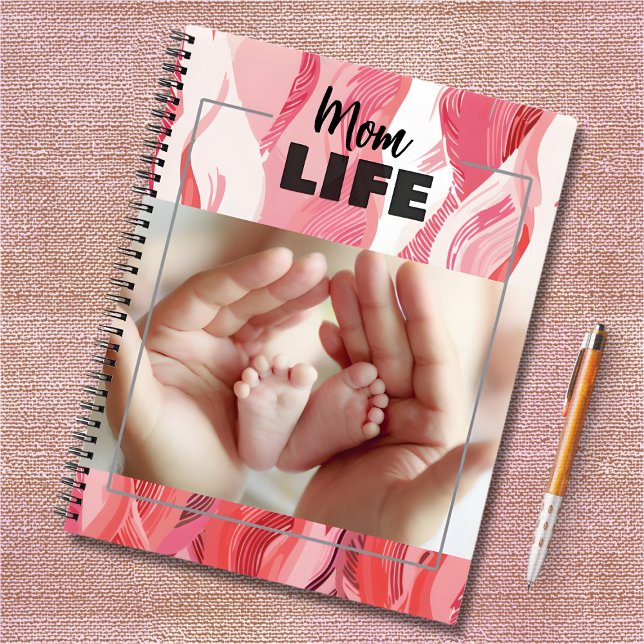 Mom Life - Notebook for mom Notizbuch (Von Creator hochgeladen)