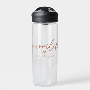 Mom Life - Rustikale Charme Gestaltung Trinkflasche