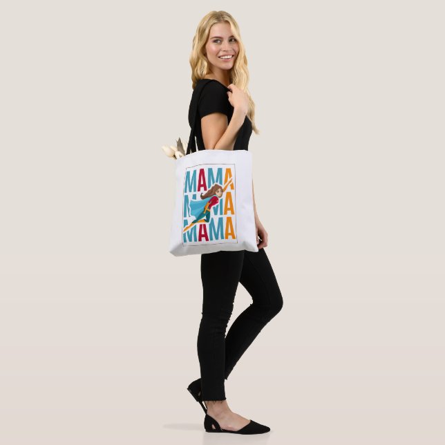 Mom Lifee Tote Bag Fun Quote Design  (Am Model)