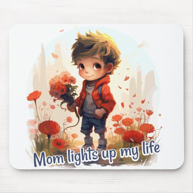 Mom lights up my life mousepad (Vorne)