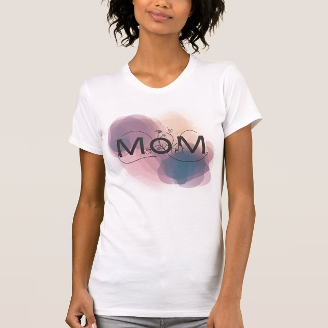 MOM: More than just a word, a lifestyle T-Shirt (Vorderseite)