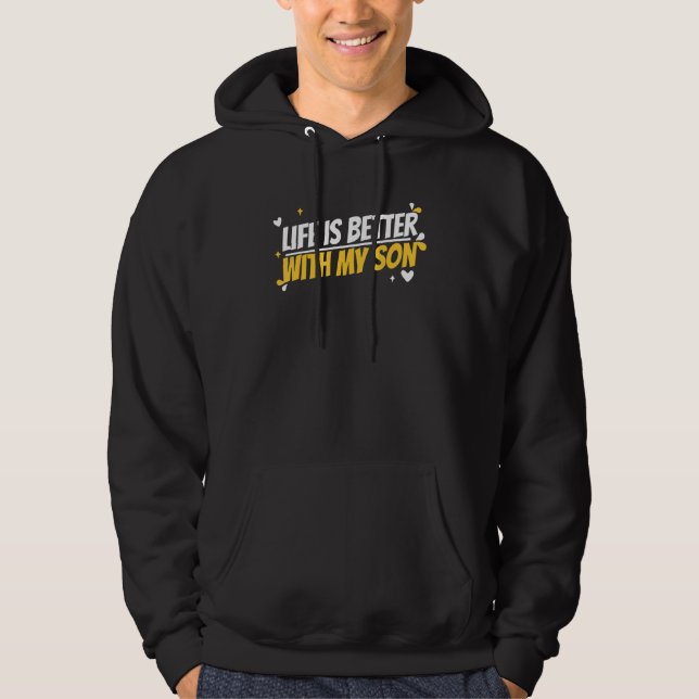 Mom Mother Mother's Day - Mommy Life Is Better Wit Hoodie (Vorderseite)