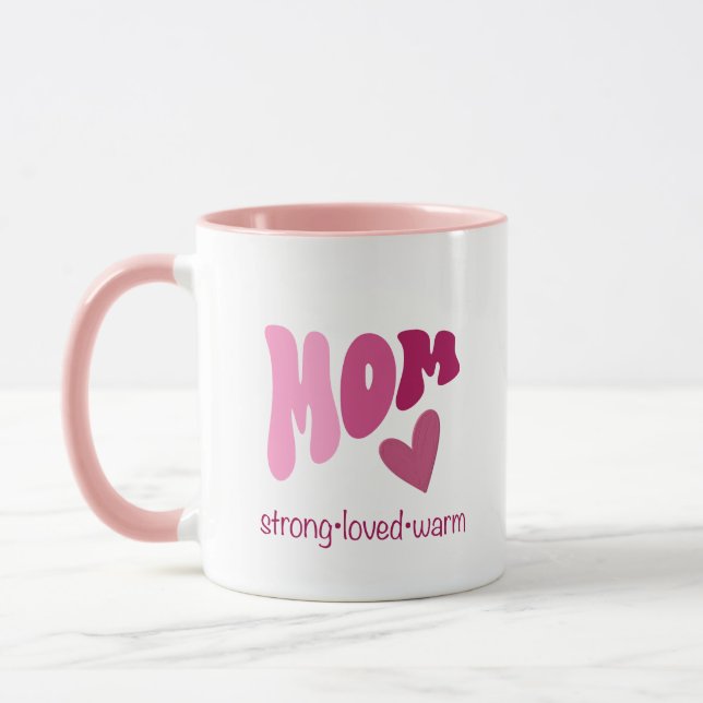 Mom mug heart tasse (Links)