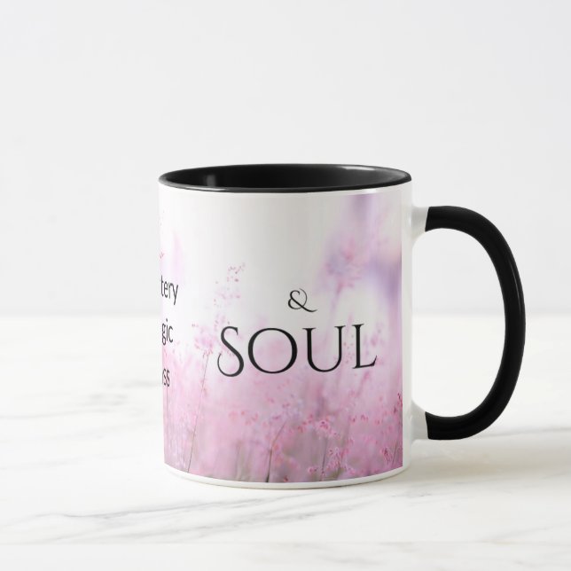 Mom Mystery Magic Sass & Soul Mug - Pink Flowers Tasse (Rechts)