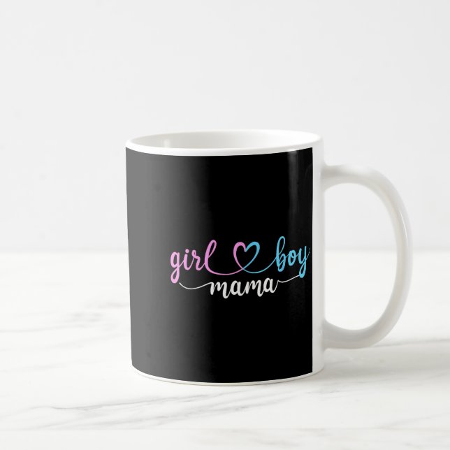 Mom of both mama of boys and girls  kaffeetasse (Rechts)