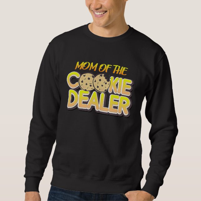 Mom of the Cookie Dealer  Scout For Girls Sweatshirt (Vorderseite)