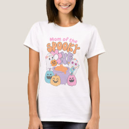Mom of the Spooky One Hippie Halloween T-Shirt