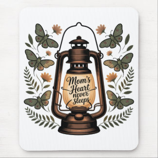 Mom’s Heart Never Sleeps Mousepad