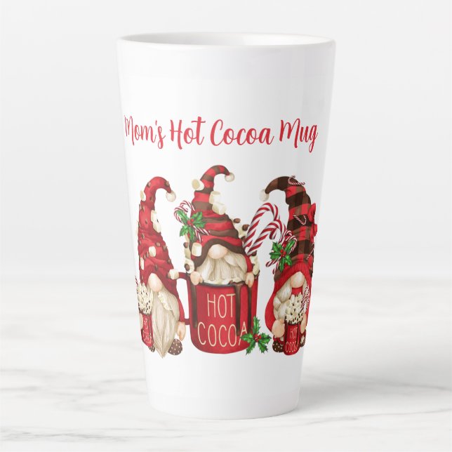 Mom’s Hot Cocoa Mug – Christmas Gnomes  Milchtasse (Vorderseite)