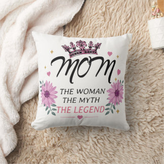 Mom The Legend Mother's Day Gift Kissen