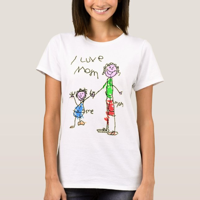 Mom Valentine's T-Shirt (Vorderseite)
