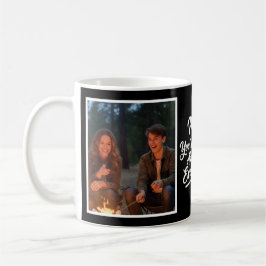 Mom You Were Right 2 Photo Funny Brush Script  Kaffeetasse