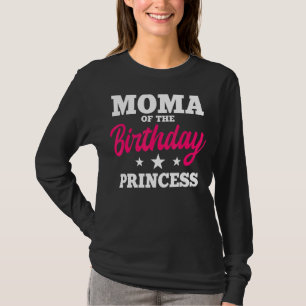 Moma des Geburtstags Prinzessin Party Bday Celebra T-Shirt