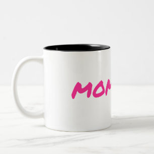 Momager für Boss Lady Mama Momprenuer Zweifarbige Tasse