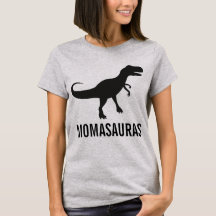 Momasauras Dinosaurier-Vater-Shirt