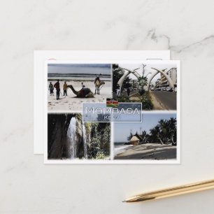 Mombasa - Kenia - Mosaik - Postkarte