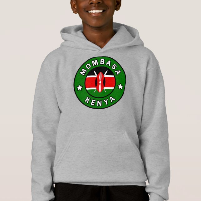 Mombasa Kenya Hoodie (Vorderseite)