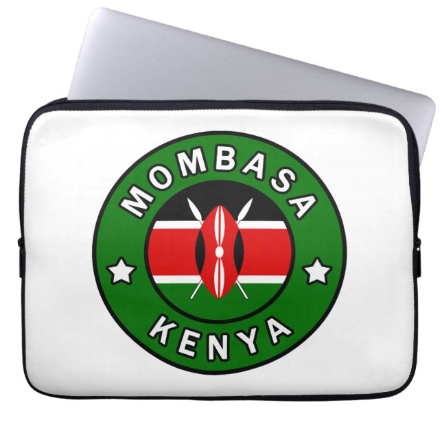 Mombasa Kenya Laptopschutzhülle (Vorderseite)