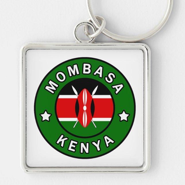 Mombasa Kenya Schlüsselanhänger (Vorne)