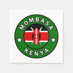 Mombasa Kenya Serviette