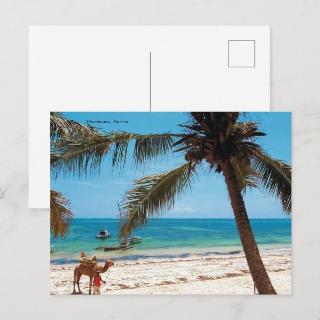 Mombasa Postcard Postkarte (Vorne/Hinten)