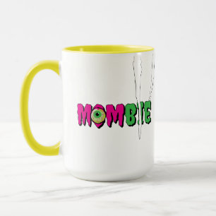 MOMbie gruselig lustige Halloween-Tasse Tasse