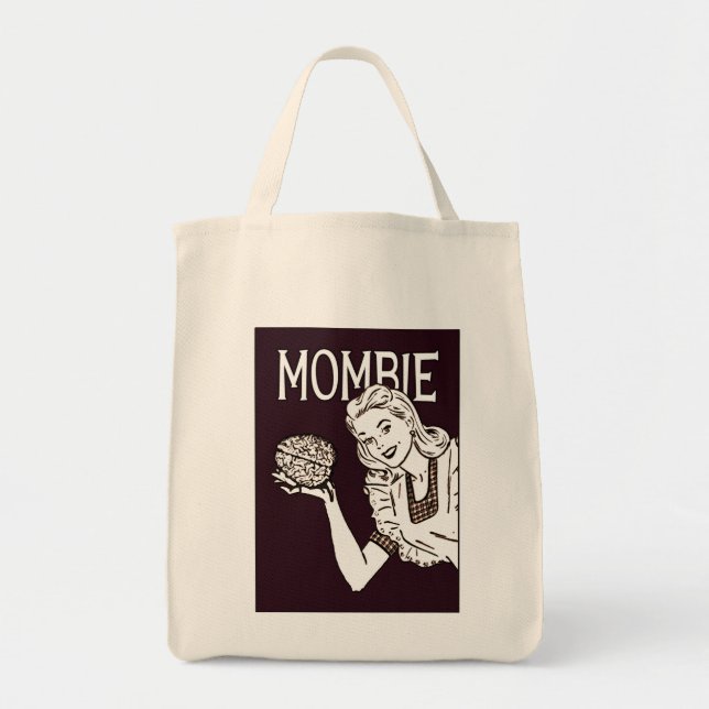 Mombie Retro Zombie Tragetasche (Vorne)
