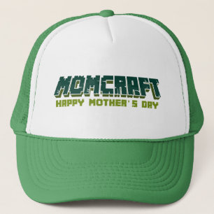 Momcraft Happy Mother Day Funny Gamer Mama Truckerkappe