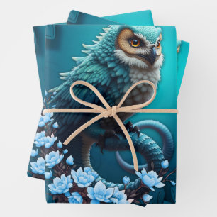 Moment der Weisheit, die magische, majestätische, Geschenkpapier Set
