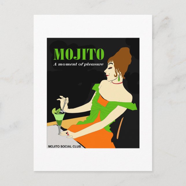 Moment des Vergnügens Postkarte (Vorderseite)