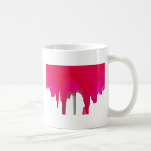 Moment erobert: Eine Rote Rose Petal Elegance Tasse