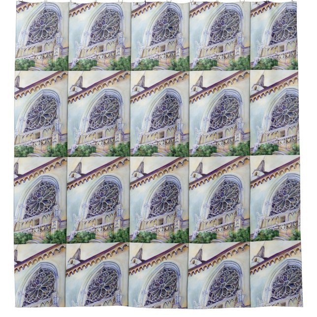 Moment in Budapest Duschvorhang (Vorderseite)