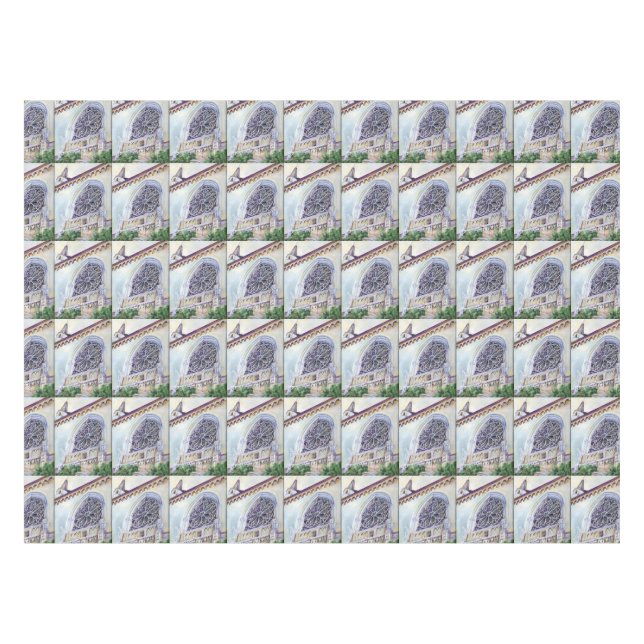 Moment in Budapest Tischdecke (Vorderseite (Horizontal))