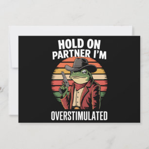 Moment On Partner Ich bin überstimulierter Cowboy Einladung