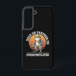 Moment On Partner Ich bin überstimulierter Cowboy  Samsung Galaxy Hülle<br><div class="desc">Halt auf Partner Ich bin überstimulierter Cowboy Frog Vintag</div>