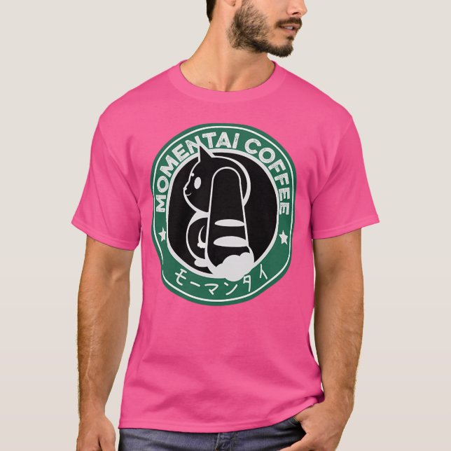 Momentai-Kaffee T-Shirt (Vorderseite)