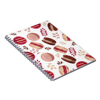 Momente der Süße: Bemerkungen unter Macarons Notizblock